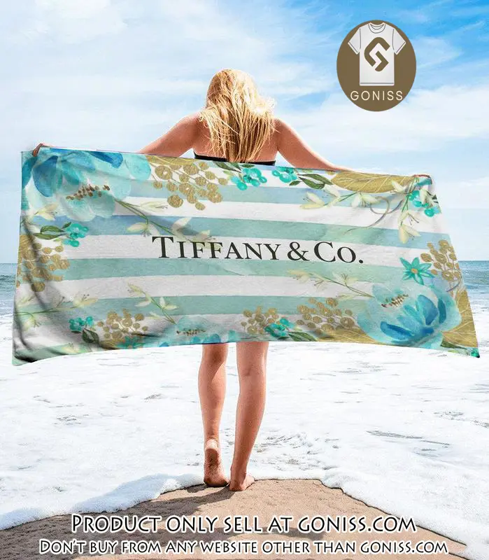Tiffany and co beach towel luxury brand hot trending summer  bt00342 gn0452351